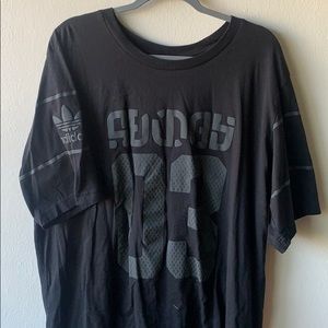 Black Adidas shirt